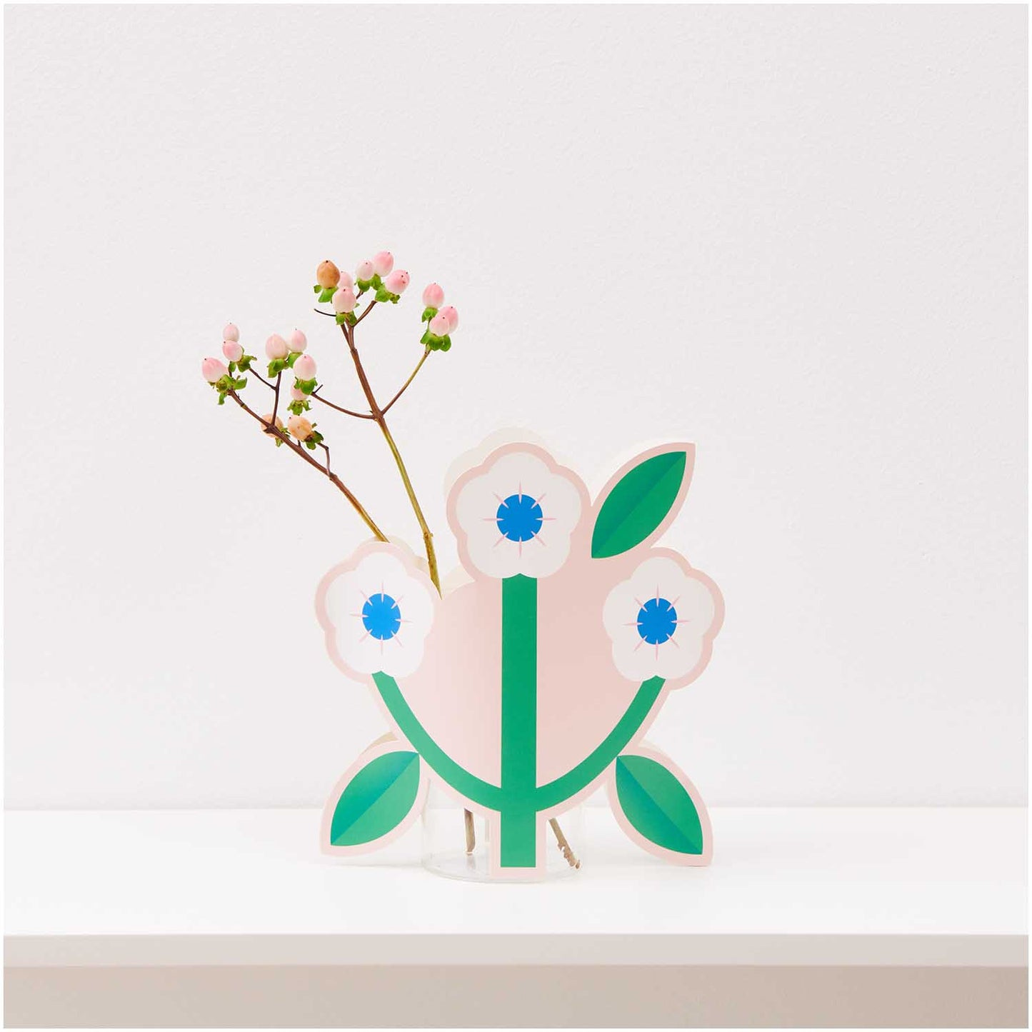 Vasendeckel ''Blumen''