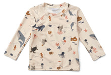 Load image into Gallery viewer, Long Sleeved Swim Tee &#39;&#39;Sea Creature / Sandy Mix&#39;&#39;
