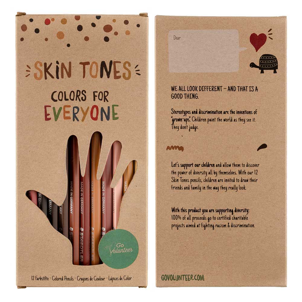 Skin Colour Pencils ''Skin Colours - Colours for Everyone''