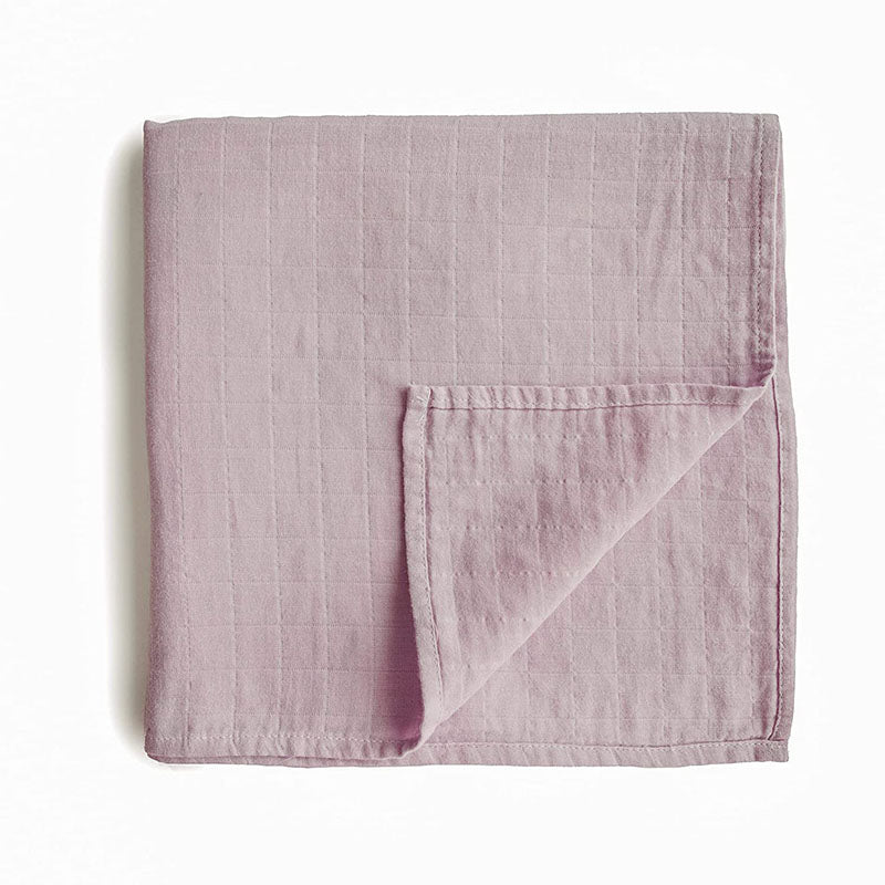 Swaddle Organic Muslin Cloth ''Soft Mauve''
