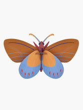 Load image into Gallery viewer, Wall Decoration &#39;&#39;Ochre Costa Butterfly&#39;&#39;
