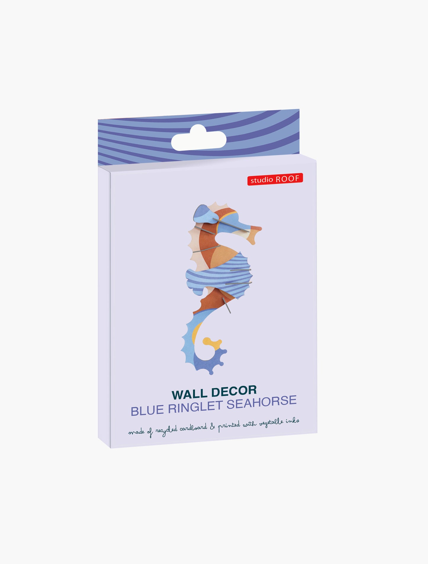 Studio Roof, Blue Ringlet Seahorse Decoration