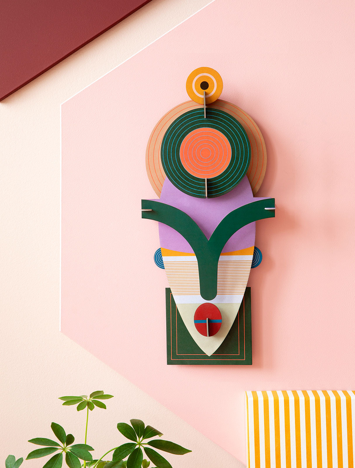 3D Wandbehang ''Sydney Maske''