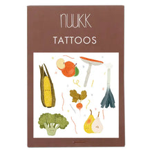 Load image into Gallery viewer, &#39;&#39;Fruit and Vegetables&#39;&#39; Organic Temporary Tattoos
