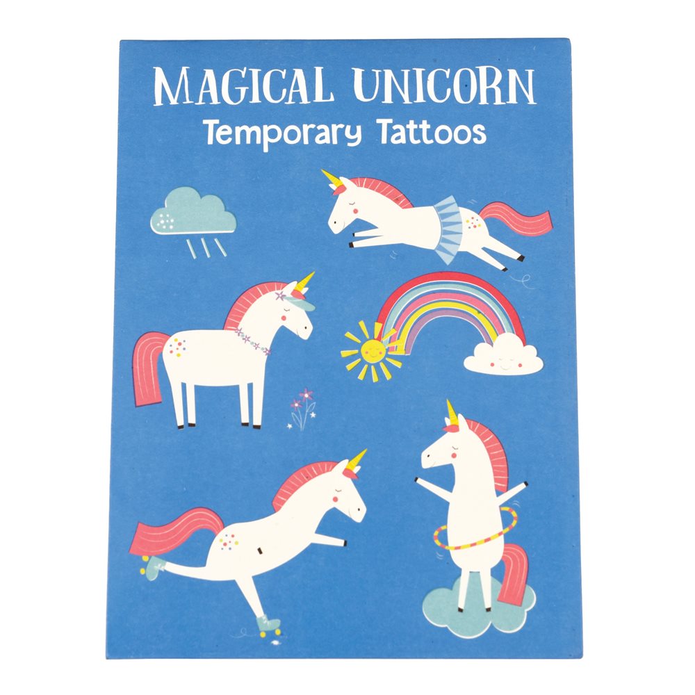 Temporäre Tattoos ''Magische Einhörner''
