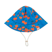 Load image into Gallery viewer, Cherries Bucket Hat &#39;&#39;Lapis Blue / Summer Red&#39;&#39;
