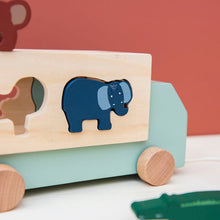 Load image into Gallery viewer, Wooden Animal Truck
