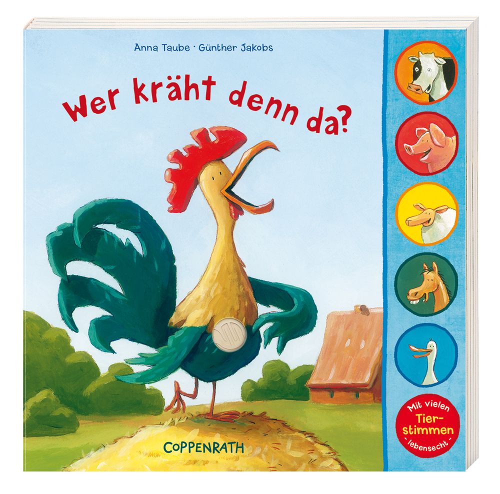 ''Wer kräht denn da?'' Noise Board Book (German)