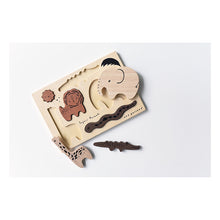 Load image into Gallery viewer, Wooden Puzzle &#39;&#39;Safari Animals&#39;&#39;
