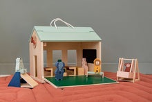 Load image into Gallery viewer, Wooden School with Accessories
