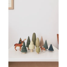 Load image into Gallery viewer, Wooden Tree Set, 10 pieces
